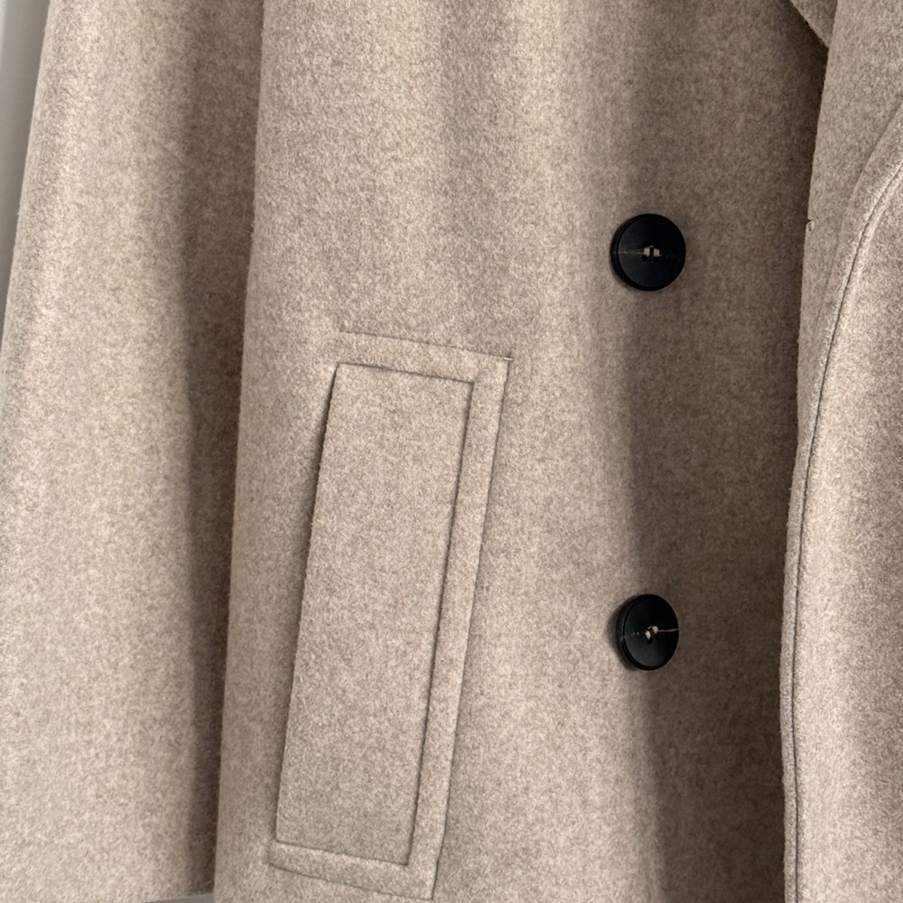 Zara Soft Oversized Coat - Picture 4 of 7